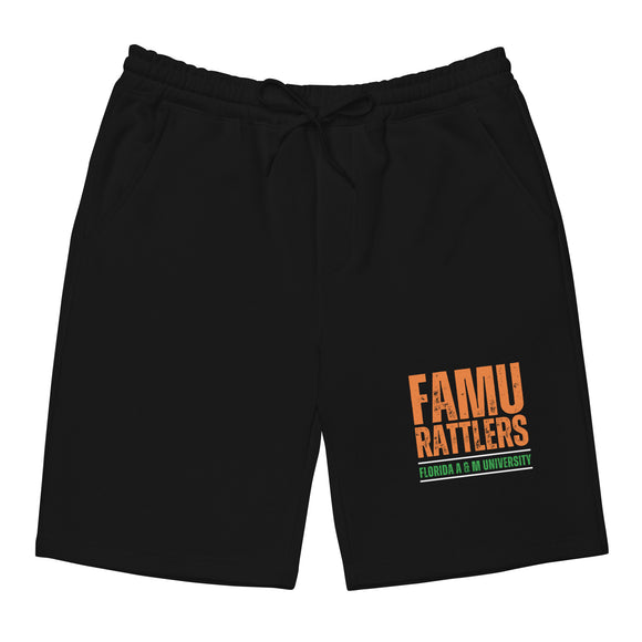 FAMU Rattlers Men's fleece shorts