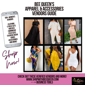 Bee Queen's Apparel & Accessories Vendors Guide