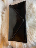 Patent Leather Envelope Clutch
