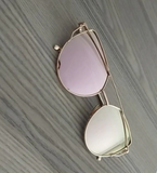 Pink (Metallic) Cat Eye Sunglasses