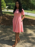 Short Sleeve Skater Dress (3 colors)